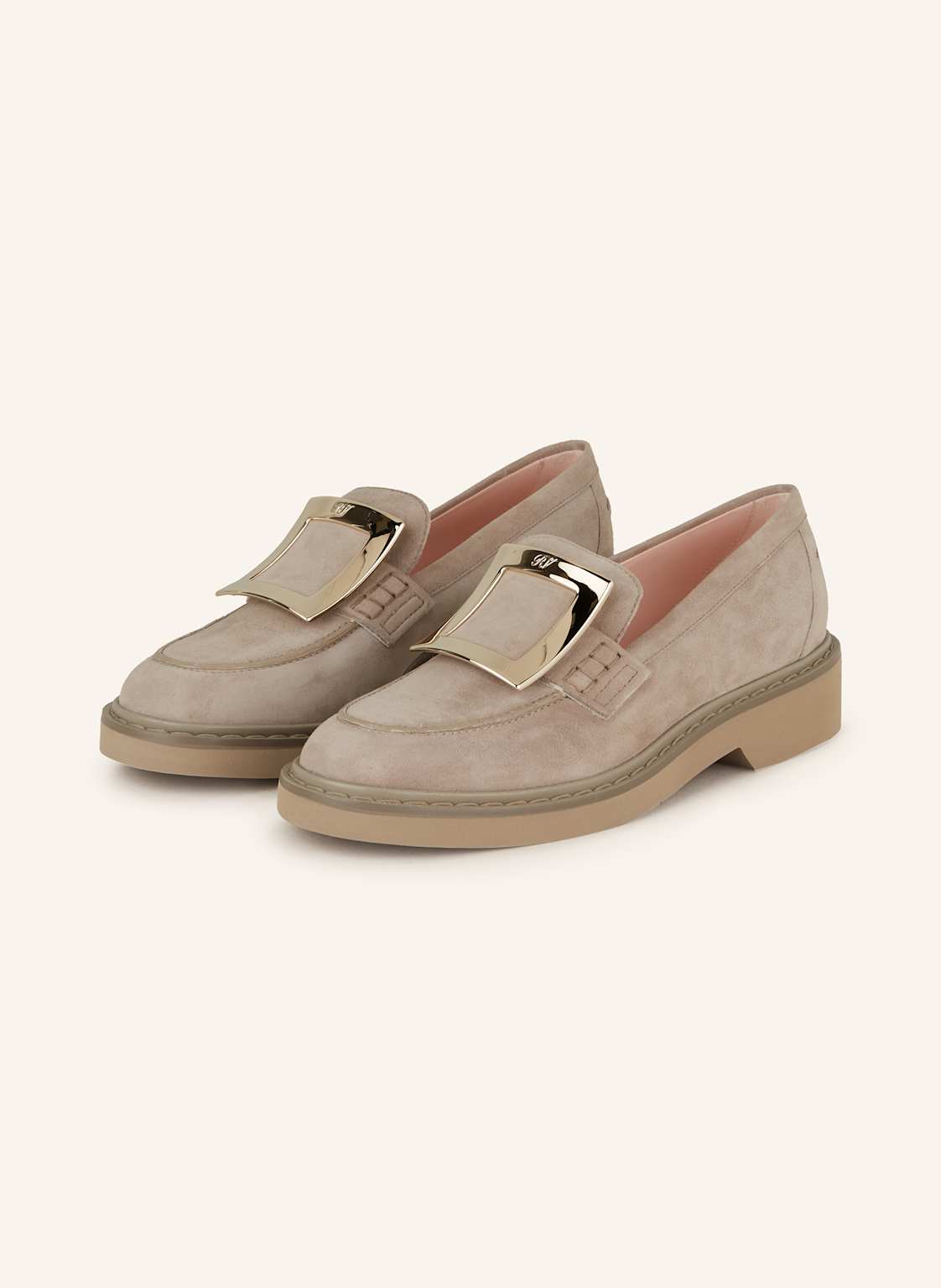 Roger Vivier Loafer Viv' Rangers grau von Roger Vivier