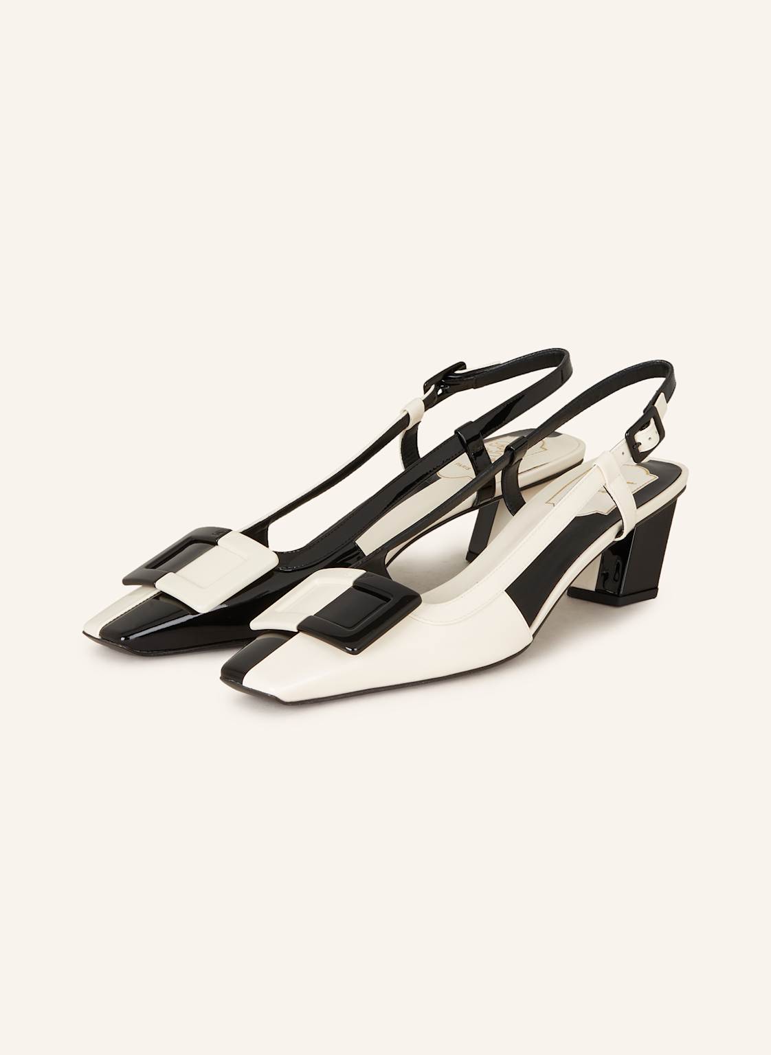 Roger Vivier Slingpumps Belle Vivier schwarz von Roger Vivier