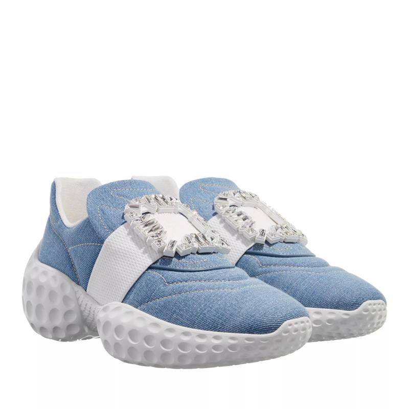 Roger Vivier Sneaker - Viv Run Platform Rubber Sole Casual Style - Gr. 40 (EU) - in Blau - für Damen von Roger Vivier