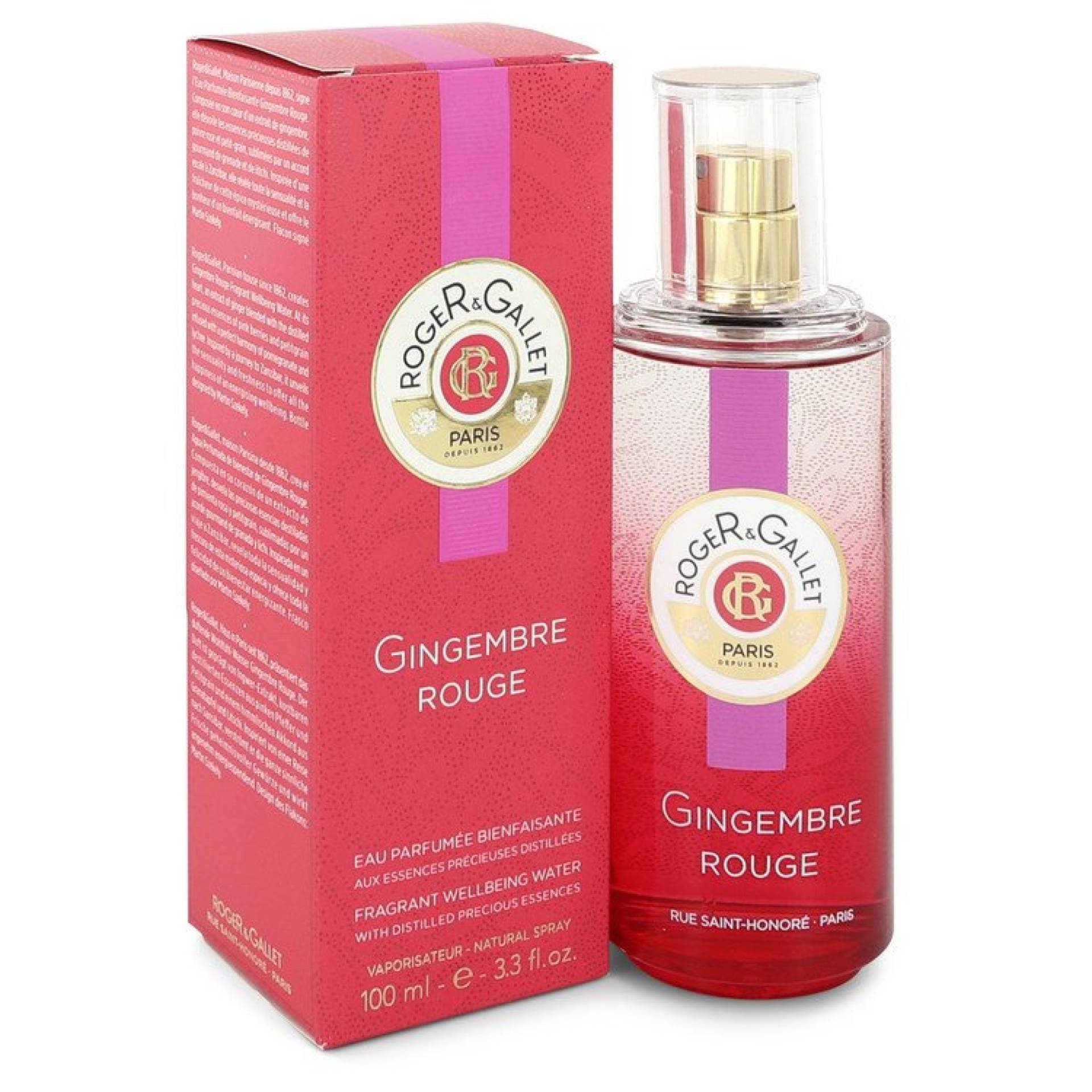 Roger & Gallet Gingembre Rouge Fragrant Wellbeing Water Spray 100 ml von Roger & Gallet