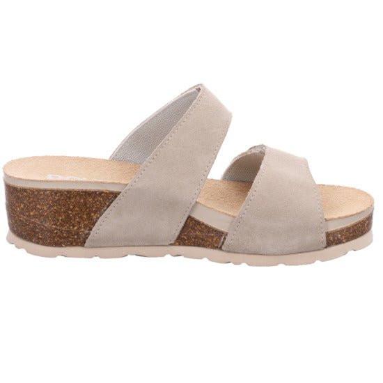 Elba - Wildleder Sandale Damen Beige 40 von Rohde