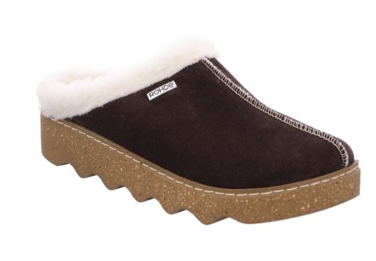 Rohde Pantoffel »FOGGIA-D«, Hausschuh, Clog mit herausnehmbarer Innensohle aus Lammwolle Rohde Pantoffel »FOGGIA-D«, Hausschuh, Clog mit herausnehmbarer Innensohle aus Lammwolle von Rohde