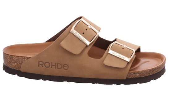 Rohde Pantolette »Alba«, Keilabsatz, Sommerschuh, Hausschuh mit zwei Schnallenverschlüsse Rohde Pantolette »Alba«, Keilabsatz, Sommerschuh, Hausschuh mit zwei Schnallenverschlüsse von Rohde