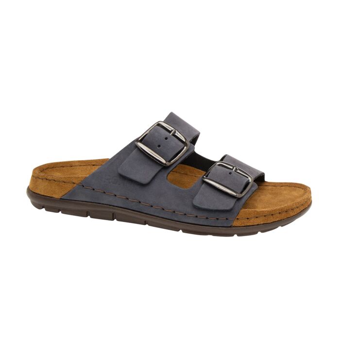 Rohde Pantolette für Damen aus Leder marine, 38 von Rohde