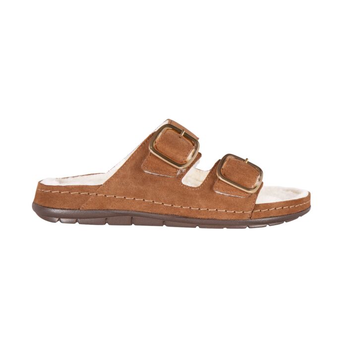 Rohde Pantolette für Damen aus weichem Veloursleder camel Rohde Pantolette für Damen aus weichem Veloursleder camel von Rohde