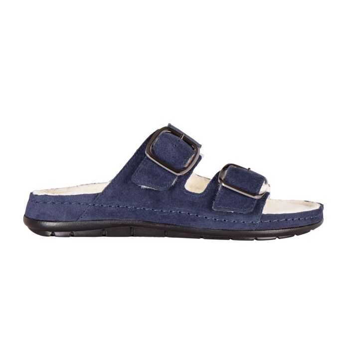 Rohde Pantolette für Damen aus weichem Veloursleder marine Rohde Pantolette für Damen aus weichem Veloursleder marine von Rohde