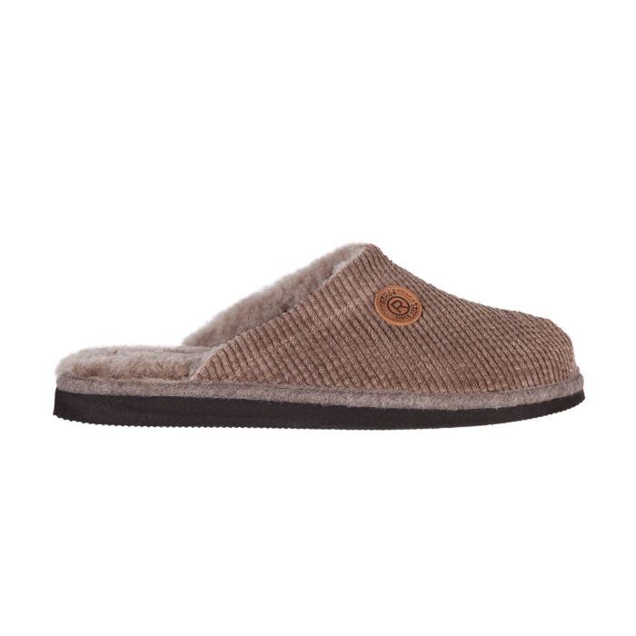 Rohde Pantolette für Herren aus weichem Kord-Material camel, 40 von Rohde