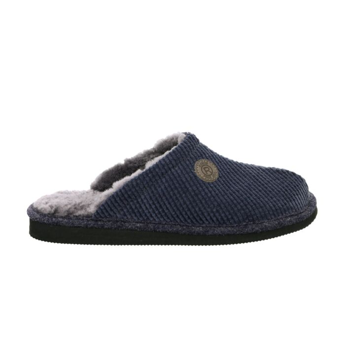 Rohde Pantolette für Herren aus weichem Kord-Material marine Rohde Pantolette für Herren aus weichem Kord-Material marine von Rohde
