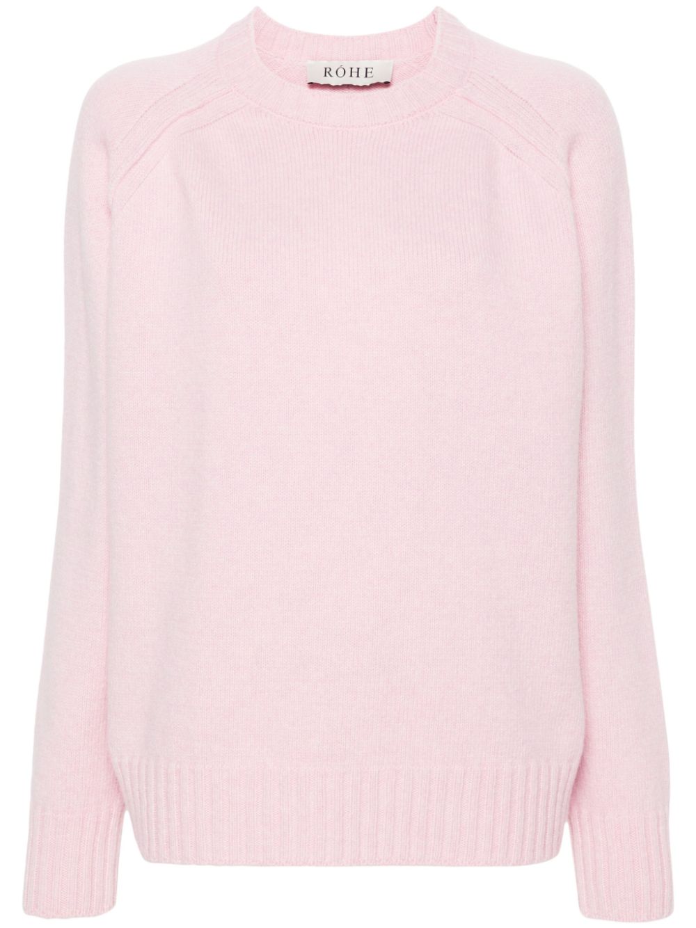 Róhe crew-neck jumper - Pink von Róhe