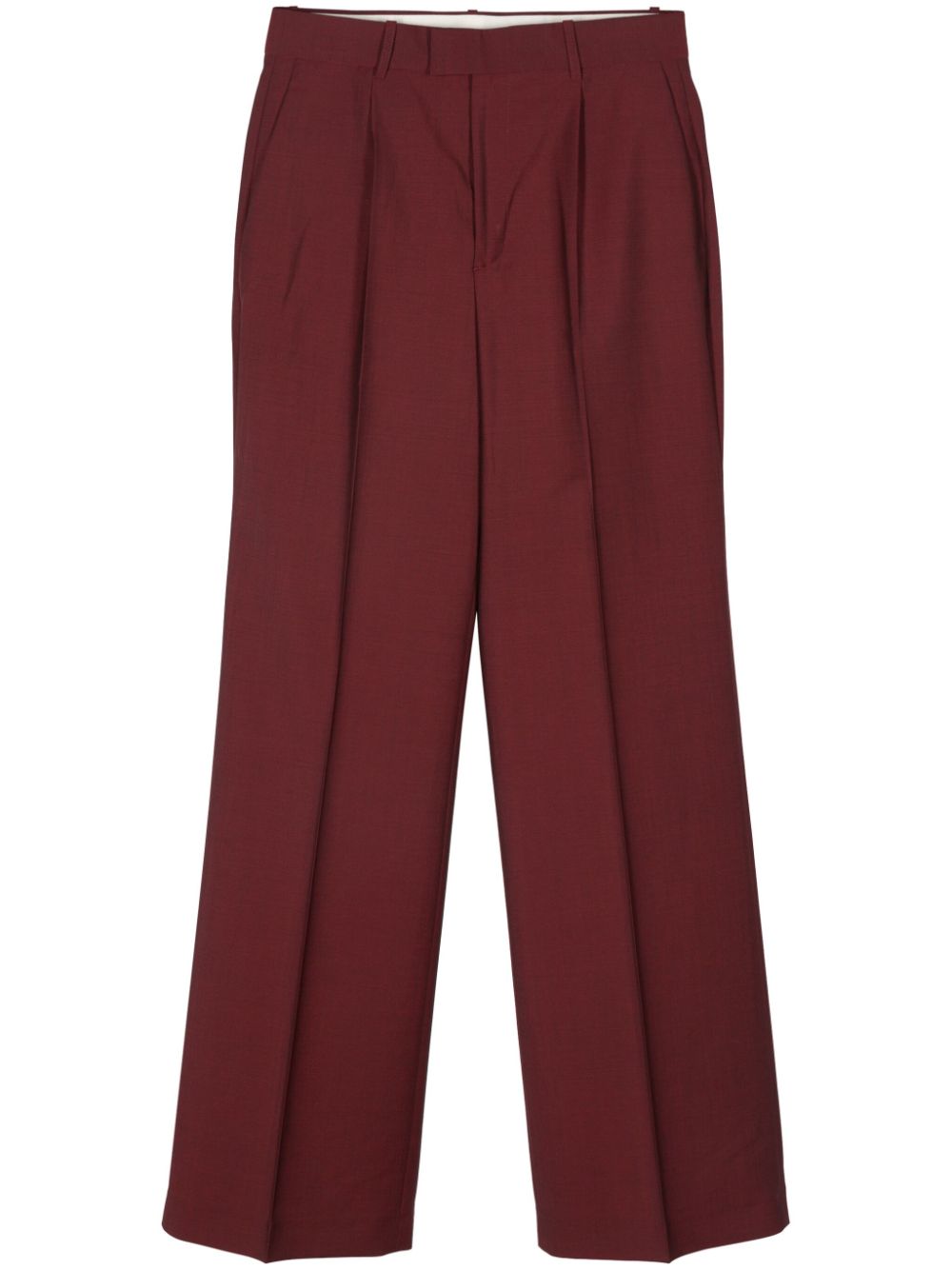 Róhe darted straight-leg trousers - Red von Róhe