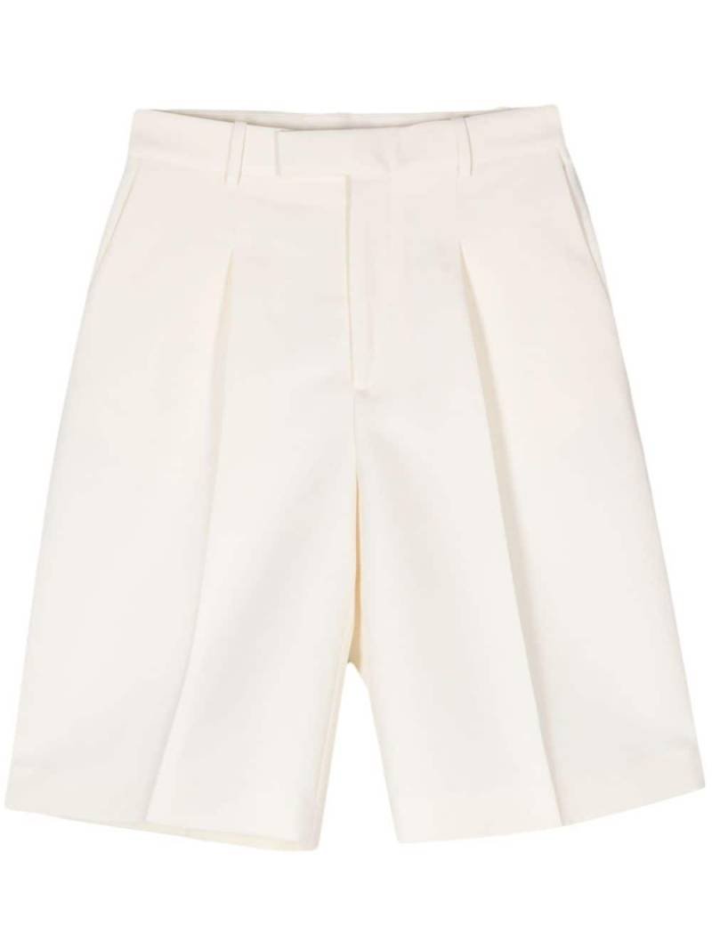 Róhe pleated tailored shorts - Neutrals von Róhe