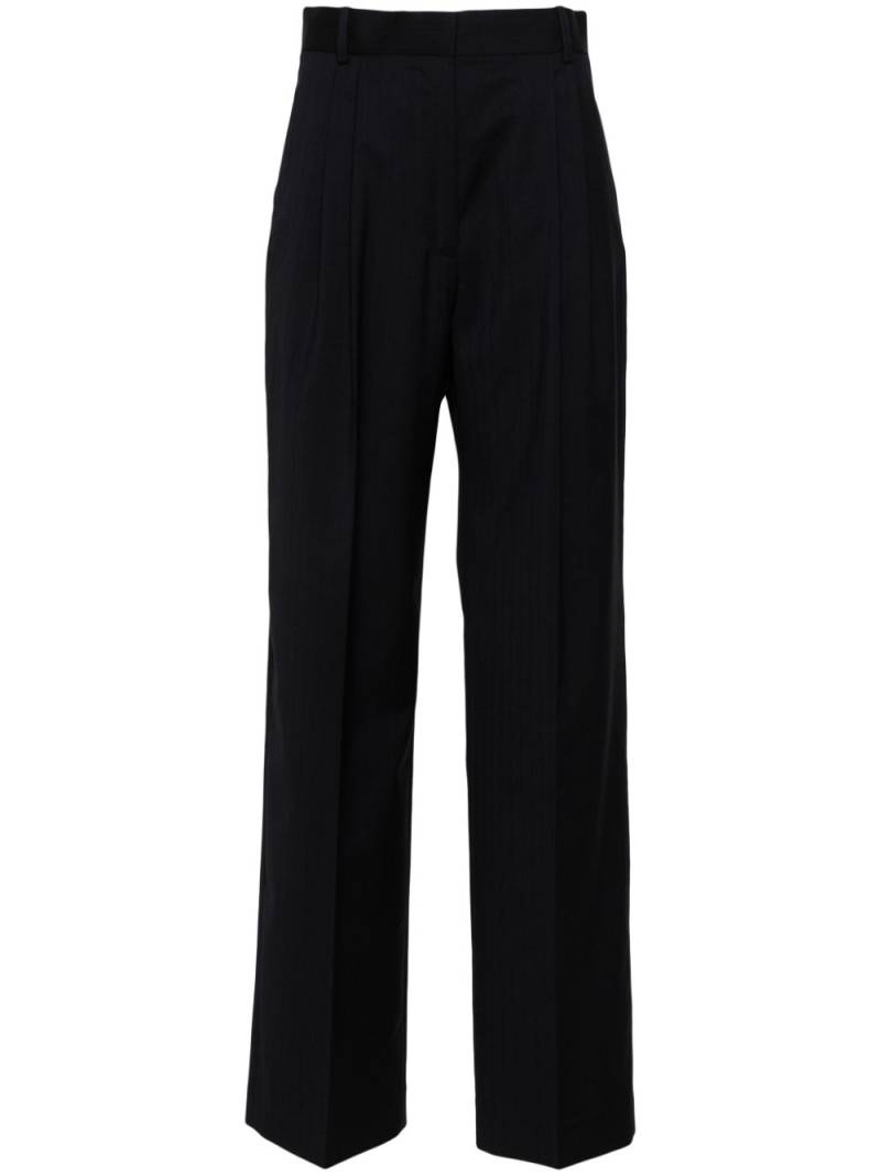 Róhe pleated tailored trousers - Blue von Róhe