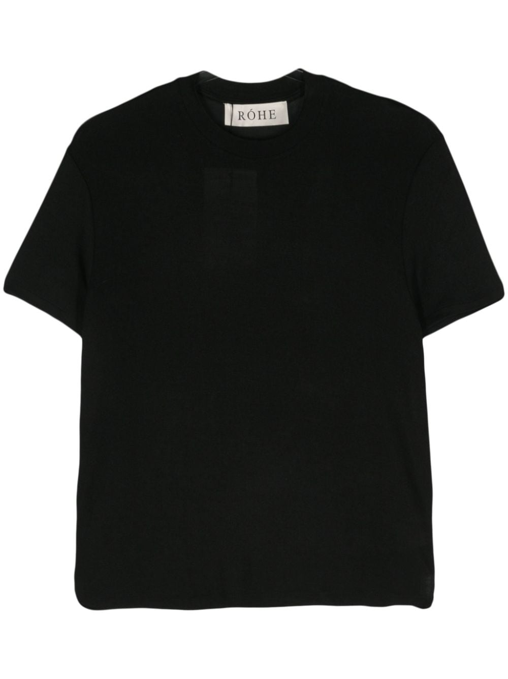 Róhe short-sleeve T-shirt - Black von Róhe