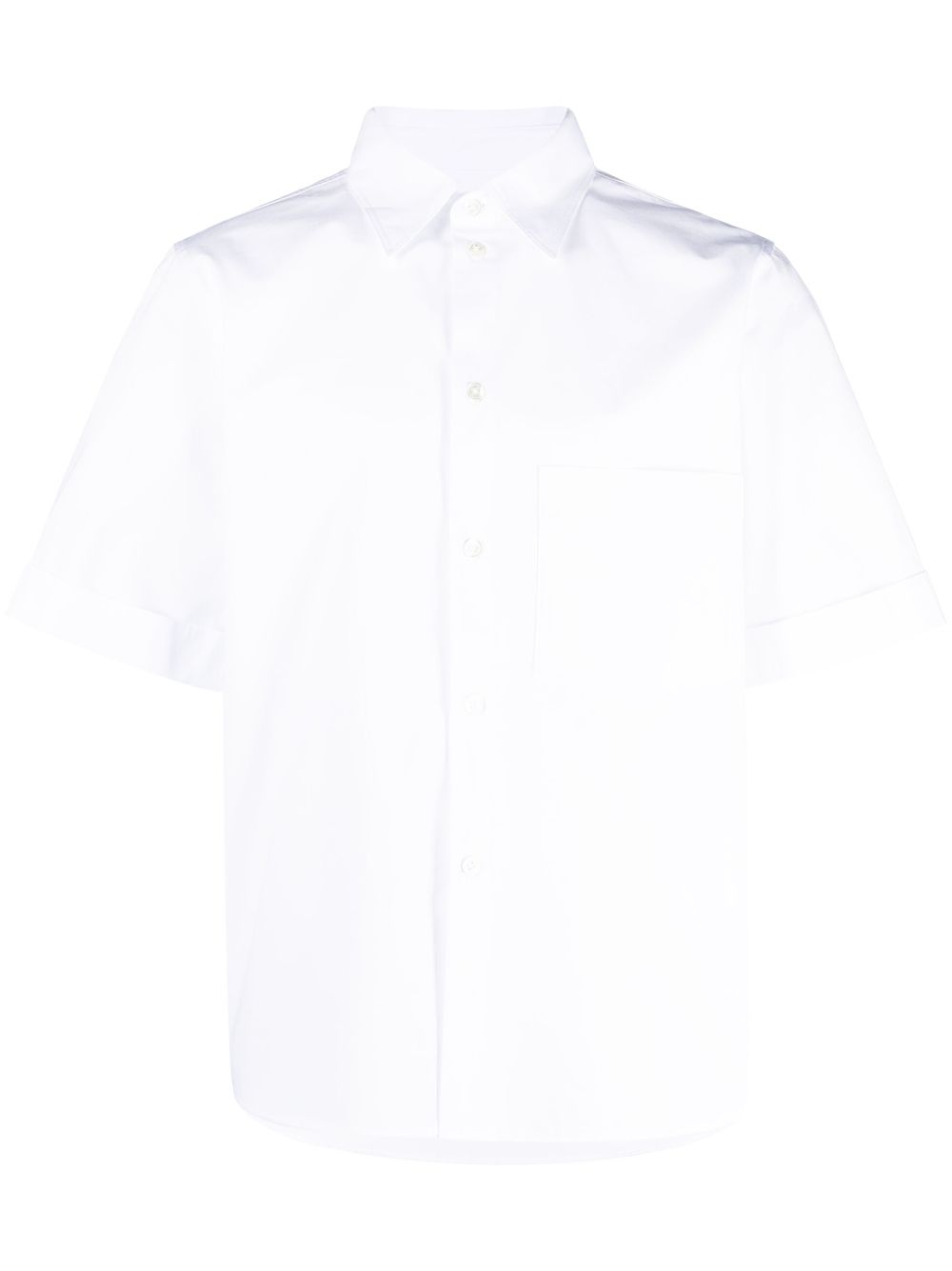 Róhe short-sleeve cotton shirt - White von Róhe