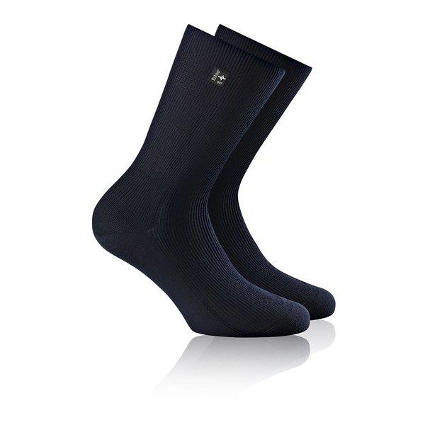 Wadenlange Socken Herren Marine 41-42 von Rohner Advanced