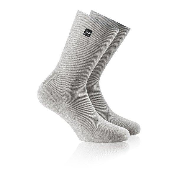 Rohner Advanced - Wadenlange Socken, für Herren, Grau, Größe 43-44 von Rohner Advanced