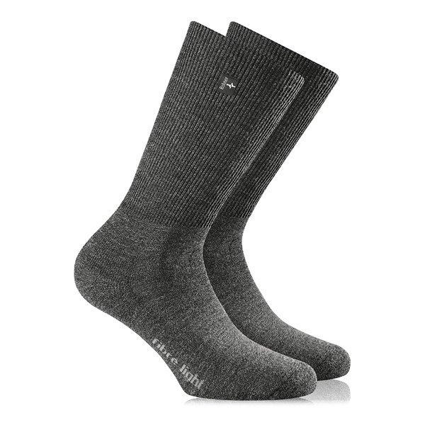 Trekkingsocken Damen Dunkelgrau 39-41 von Rohner