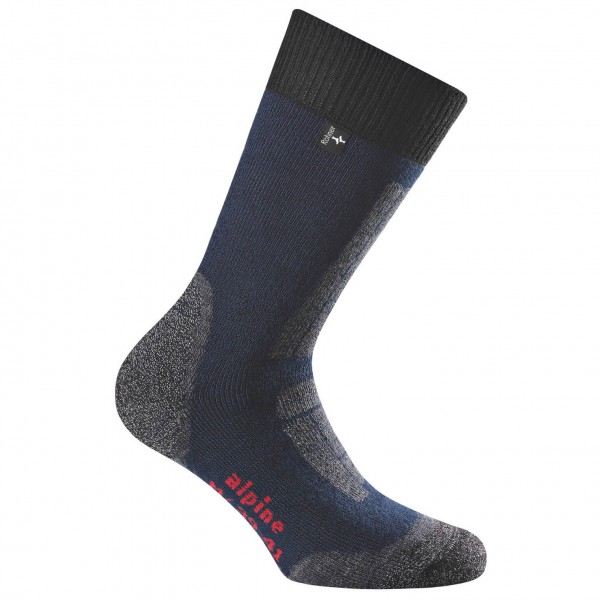 Rohner - Alpine Trekking L/R - Wandersocken Gr 36-38;39-41;42-44;44-46 grau von Rohner