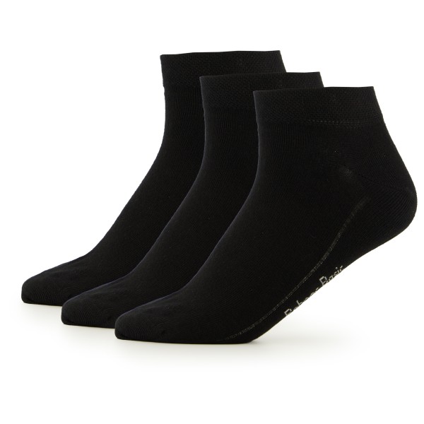 Rohner - Basic Sneaker (3-Pack) - Multifunktionssocken Gr 35-38 schwarz von Rohner