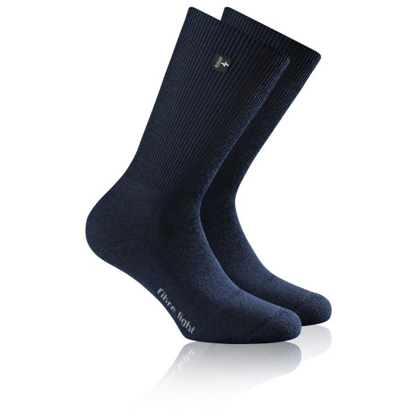 Rohner - Fibre Light supeR - Wandersocken Gr 36-38 - S schwarz von Rohner