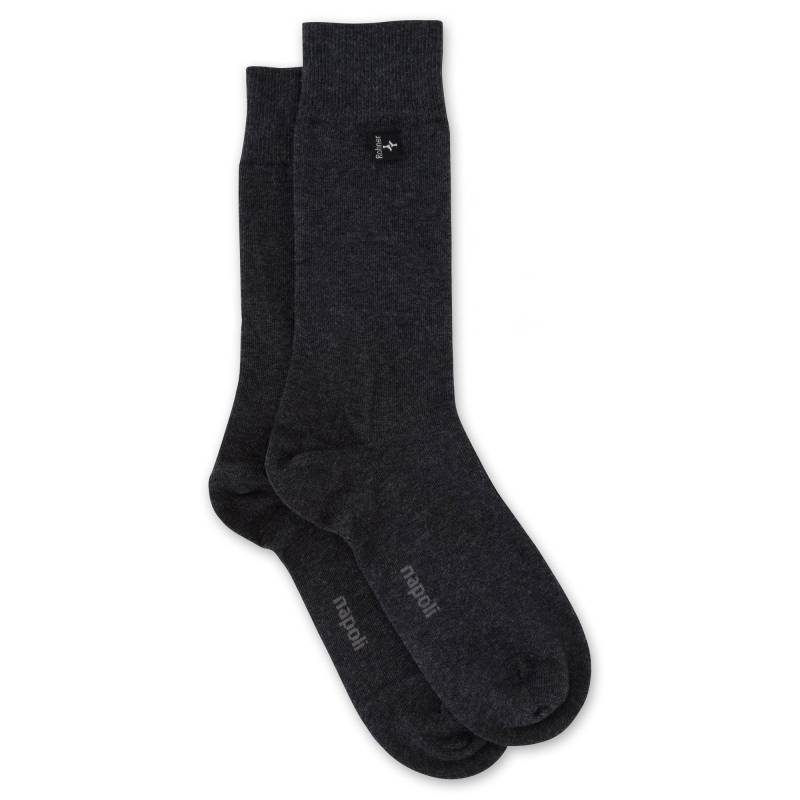 Rohner - Wadenlange Socken, für Herren, Anthrazit, Größe 43-46 von Rohner