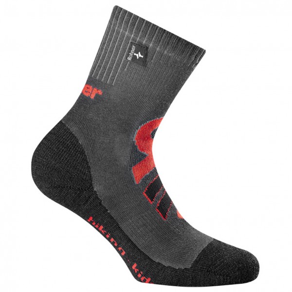 Rohner - Hiking Kid's - Wandersocken Gr 23-26 - S grau von Rohner