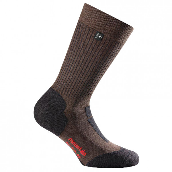 Rohner - Mountain Trekking L/R - Wandersocken Gr 36-38 braun von Rohner