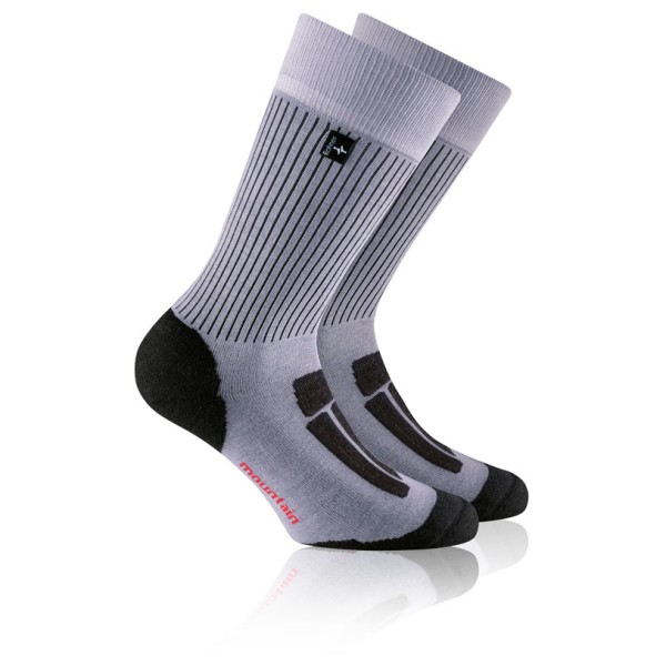 Rohner - Mountain Trekking L/R - Wandersocken Gr 36-38 grau von Rohner