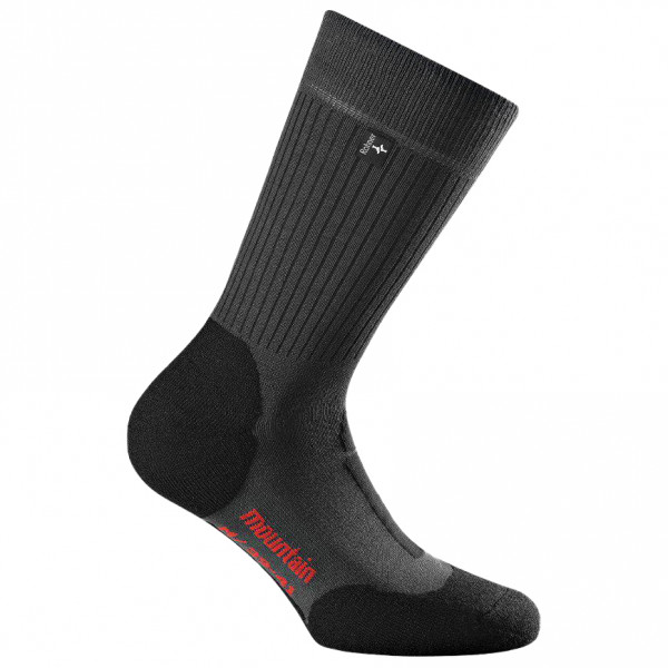 Rohner - Mountain Trekking L/R - Wandersocken Gr 42-44 schwarz von Rohner