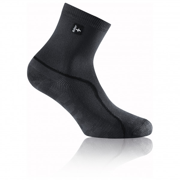 Rohner - R-Ultra Light Quarter - Laufsocken Gr 44-46 schwarz von Rohner