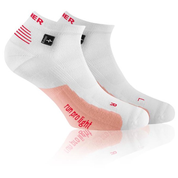 Rohner - Run Pro Light L/R - Laufsocken Gr 39-41 weiß von Rohner