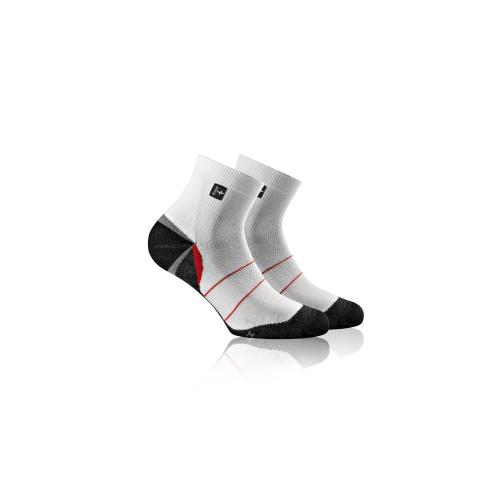 Rohner Silver Runner l/r II Socken - White (Grösse: 36-38) von Rohner