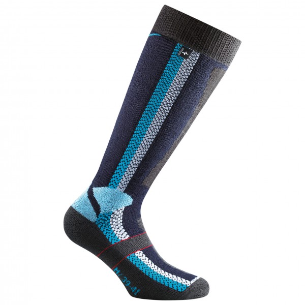 Rohner - Ski Power L/R - Skisocken Gr 39-41 - M blau von Rohner