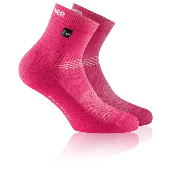 Rohner - Trek Everyday - Wandersocken Gr 36-38 rosa von Rohner