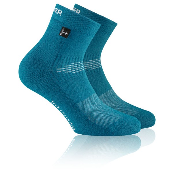 Rohner - Trek Everyday - Wandersocken Gr 39-41 blau/türkis von Rohner