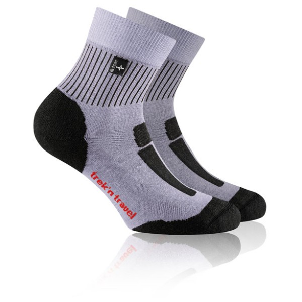 Rohner - Trek'n Travel - Wandersocken Gr 39-41 grau von Rohner