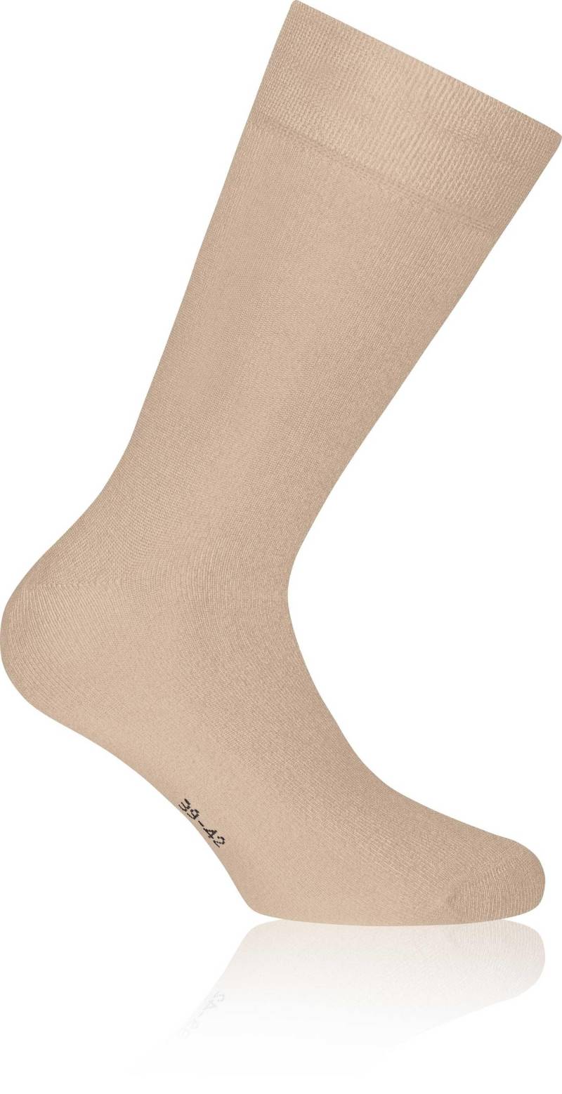 Socken, 4er Pack Damen Beige 43-46 von Rohner