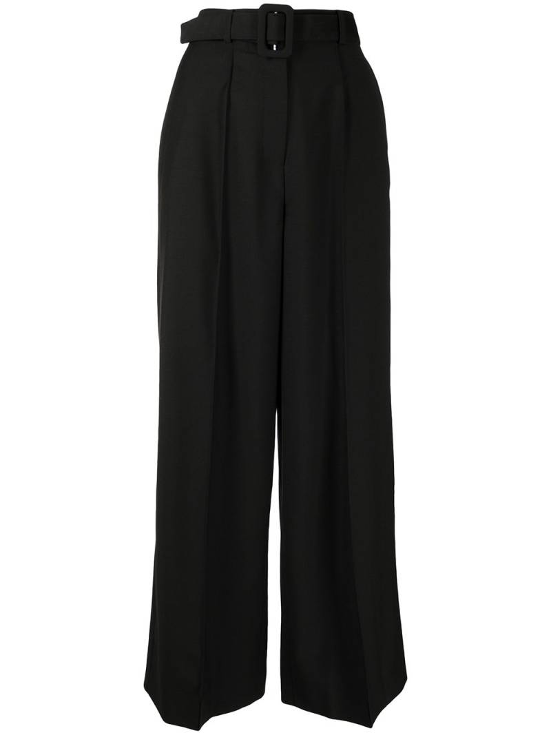 Rokh belted waist trousers - Black von Rokh