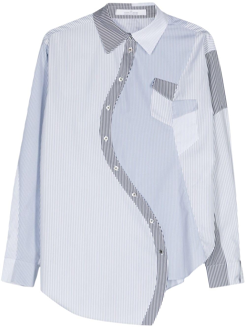 Rokh striped shirt - Blue von Rokh