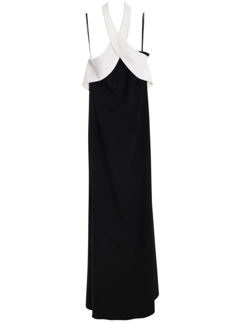 Roland Mouret halterneck gown - Black von Roland Mouret