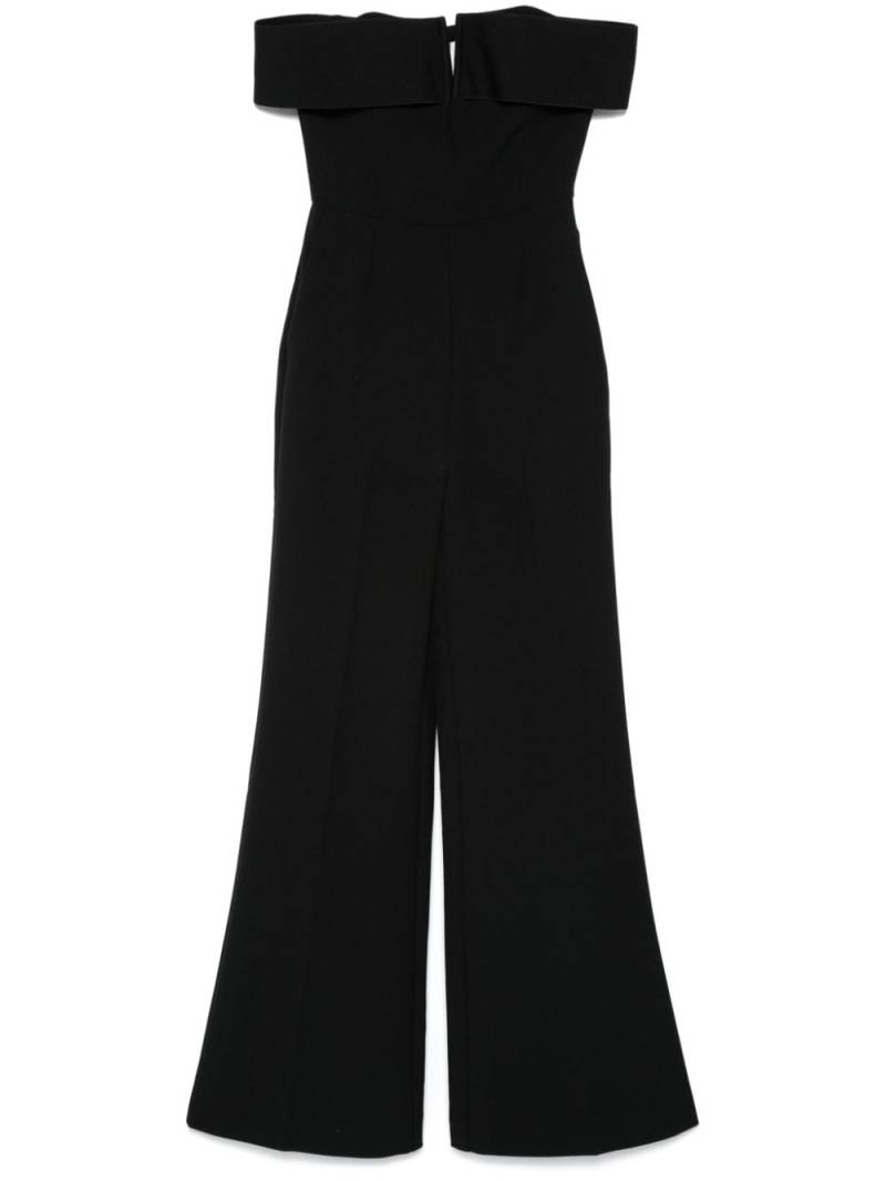 Roland Mouret off-the-shoulder crepe jumpsuit - Black von Roland Mouret