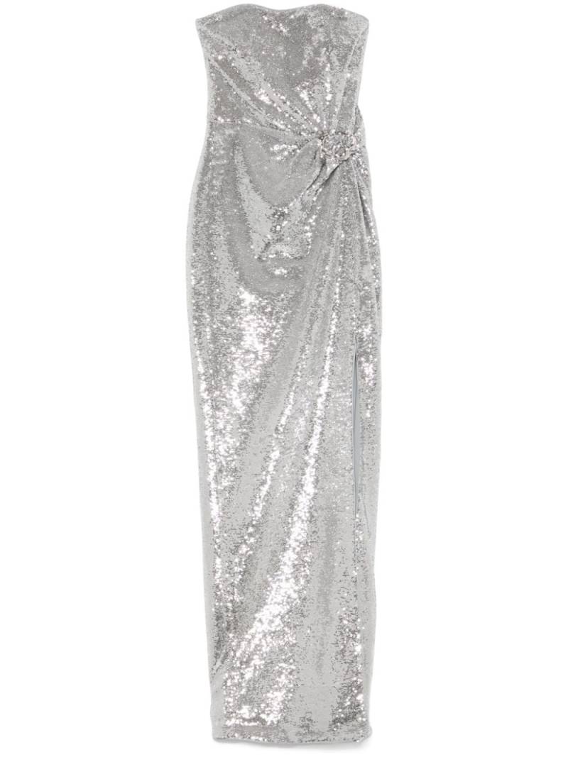 Roland Mouret sequin buckle gown - Silver von Roland Mouret