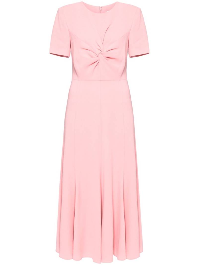 Roland Mouret short sleeves midi dress - Pink von Roland Mouret