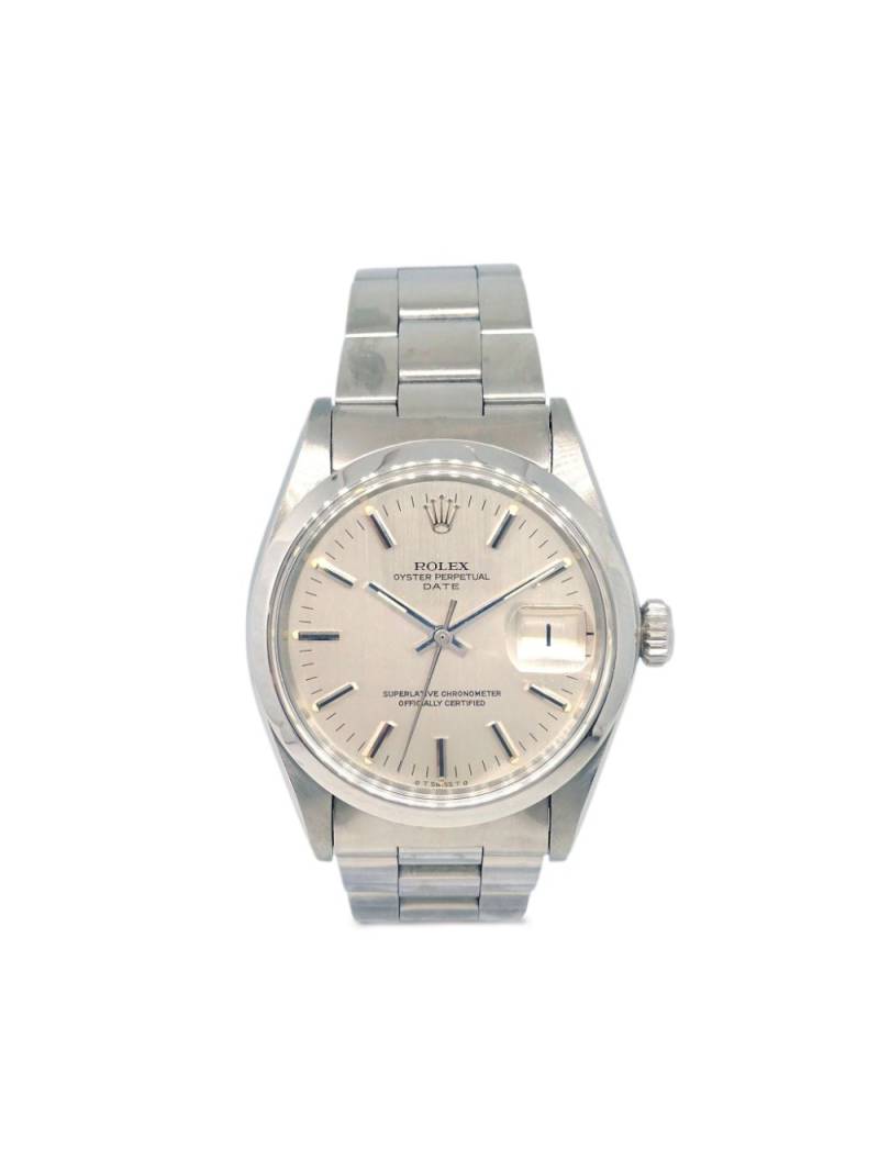 Rolex 1970 pre-owned Oyster Perpetual 34mm - Silver von Rolex