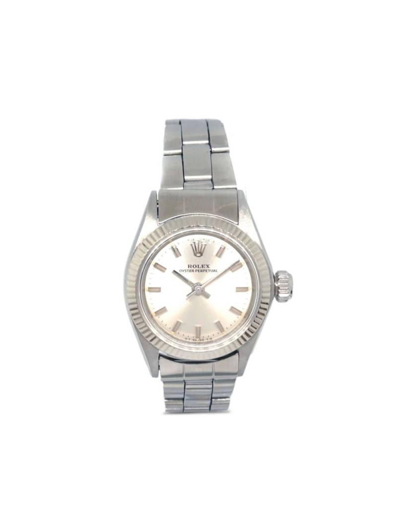 Rolex 1971 pre-owned Oyster Perpetual 24mm - Neutrals von Rolex