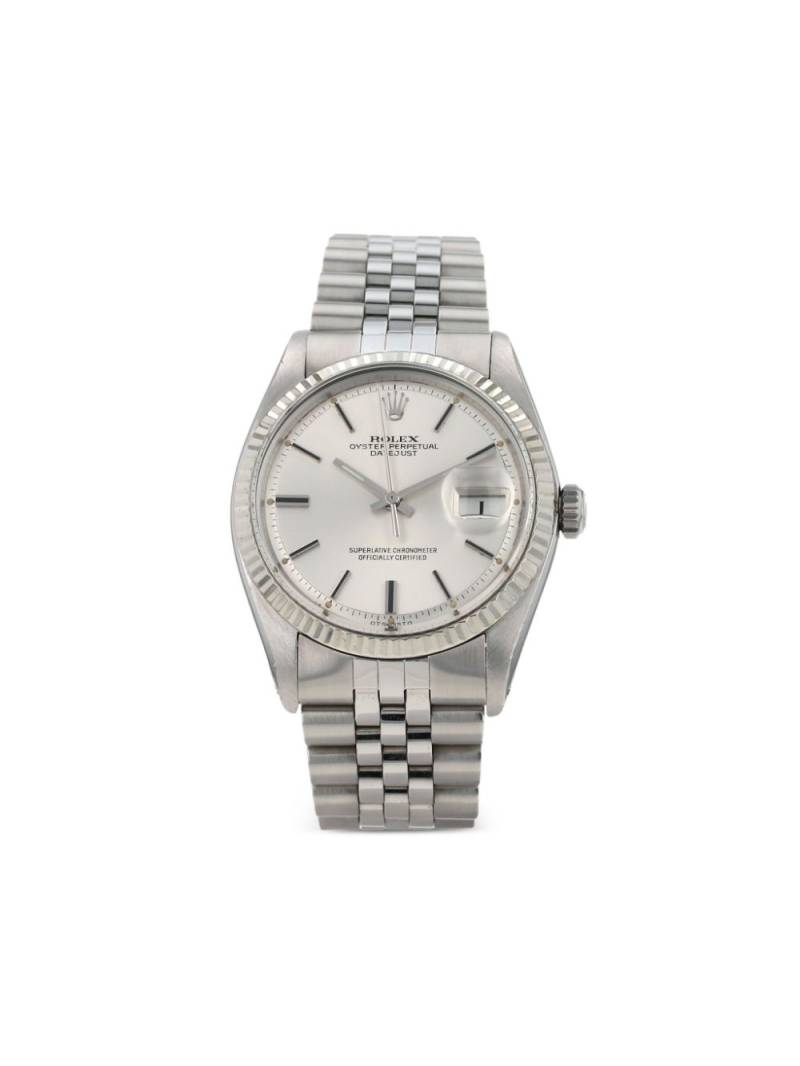 Rolex 1976 pre-owned Datejust 36mm - Silver von Rolex