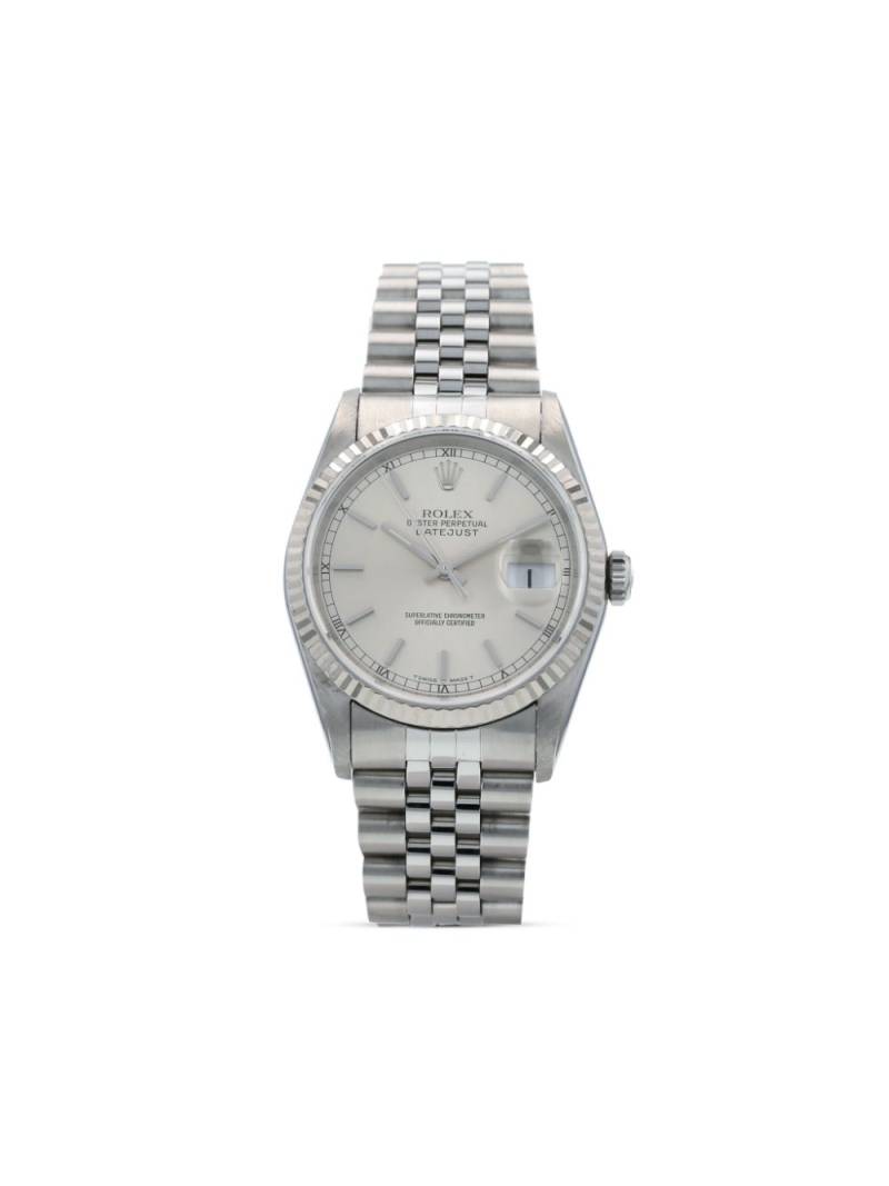 Rolex 1996 pre-owned Datejust 36mm - Silver von Rolex