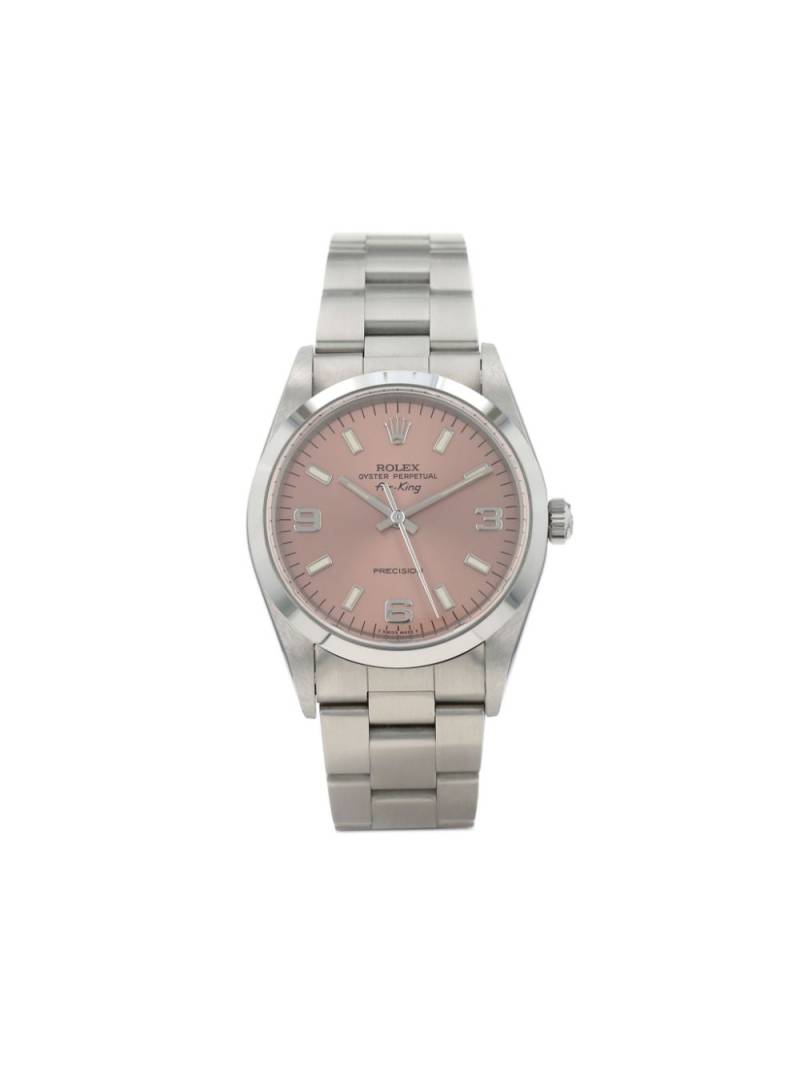 Rolex 1997 pre-owned Air-King 34mm - Pink von Rolex