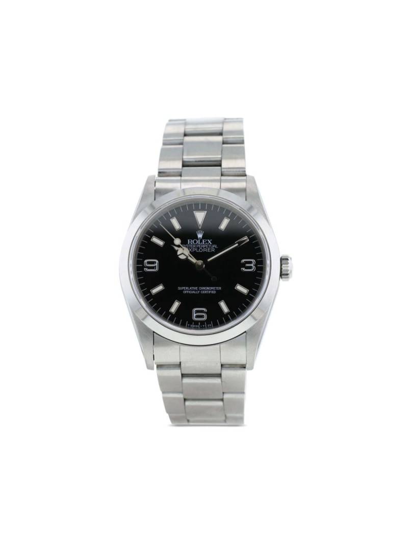 Rolex 1998 pre-owned Explorer 36mm - Black von Rolex