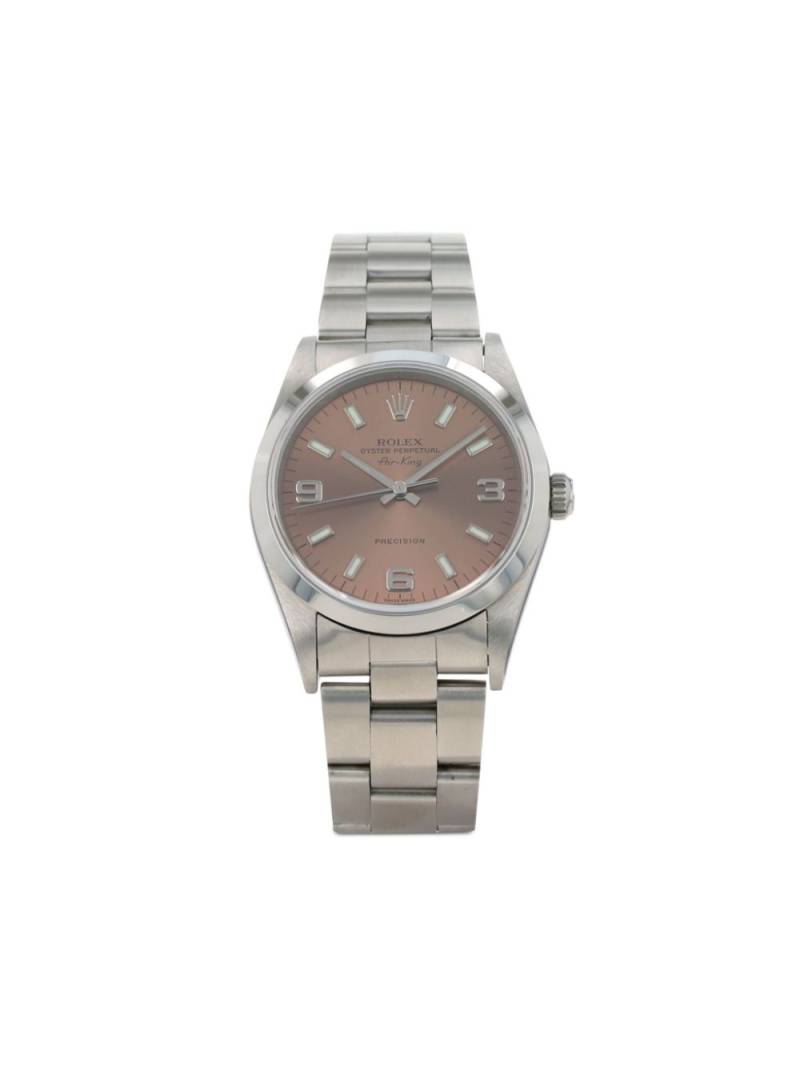 Rolex 1999 pre-owned Air-King 34mm - Pink von Rolex